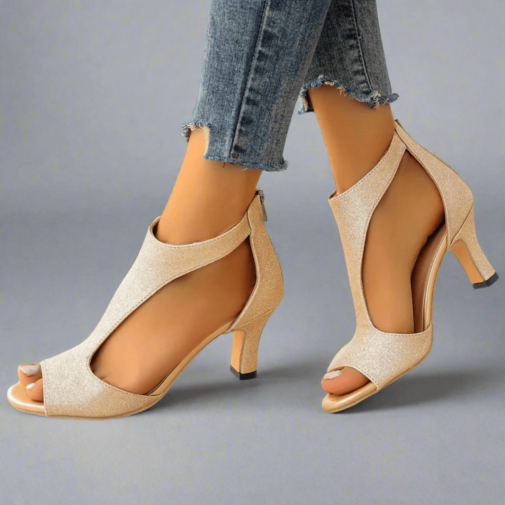 Heidrun | Elegantiškas ir patogus sandalų aukštakulnis