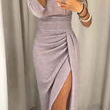 Natália | Išskirtinė suknelė su atidengtais pečiais