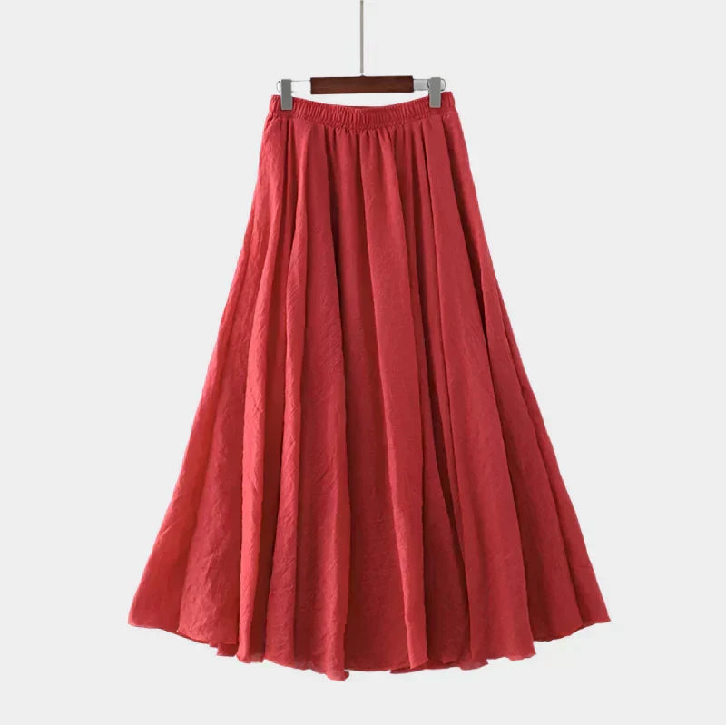 Sintija™ - Elegantiška Aukšto Liemens Sijonas