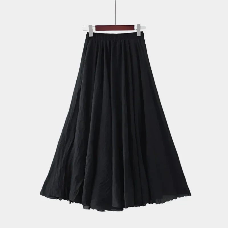 Sintija™ - Elegantiška Aukšto Liemens Sijonas