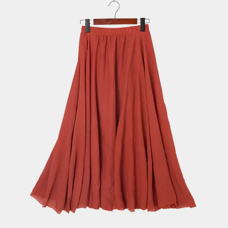 Sintija™ - Elegantiška Aukšto Liemens Sijonas