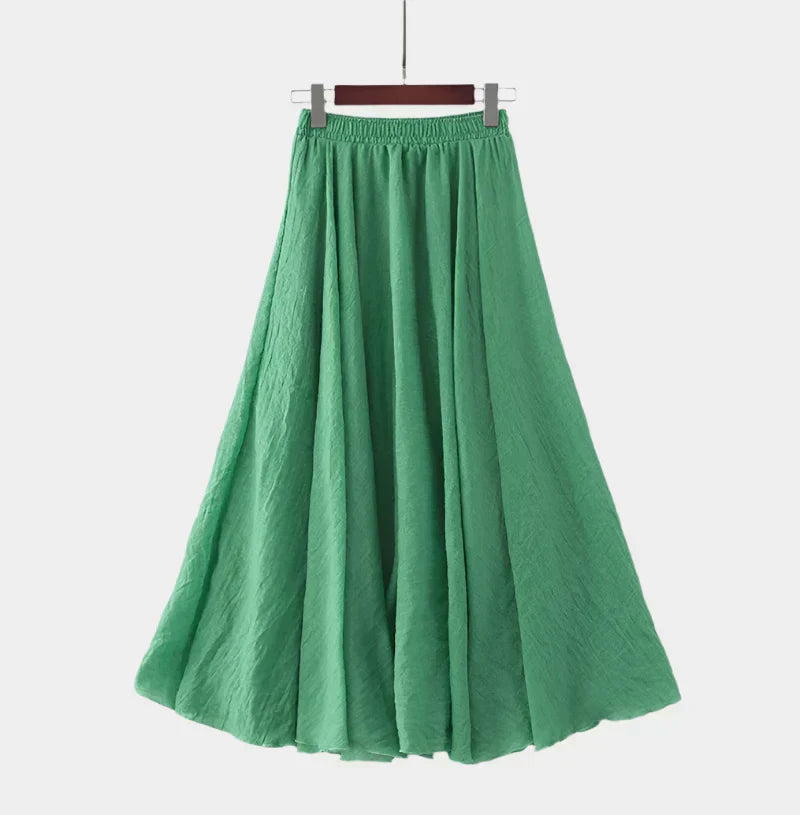 Sintija™ - Elegantiška Aukšto Liemens Sijonas