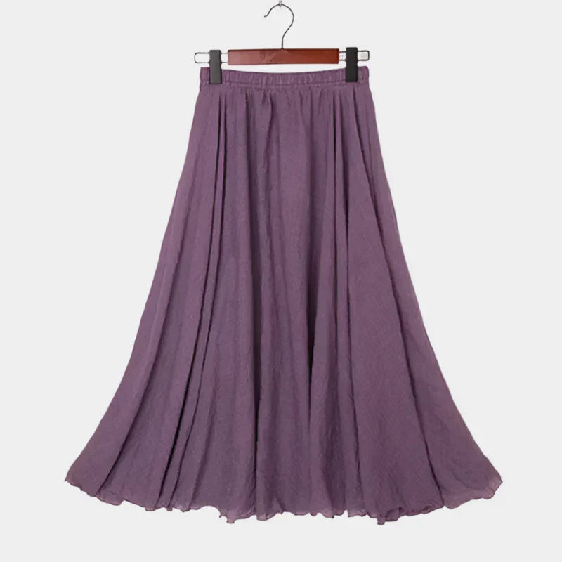 Sintija™ - Elegantiška Aukšto Liemens Sijonas