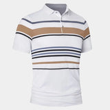Kasper™ | Saulėlydžio Juostuotas Polo