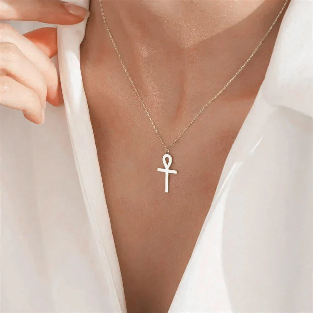 Auksinis Ankh pakabukas