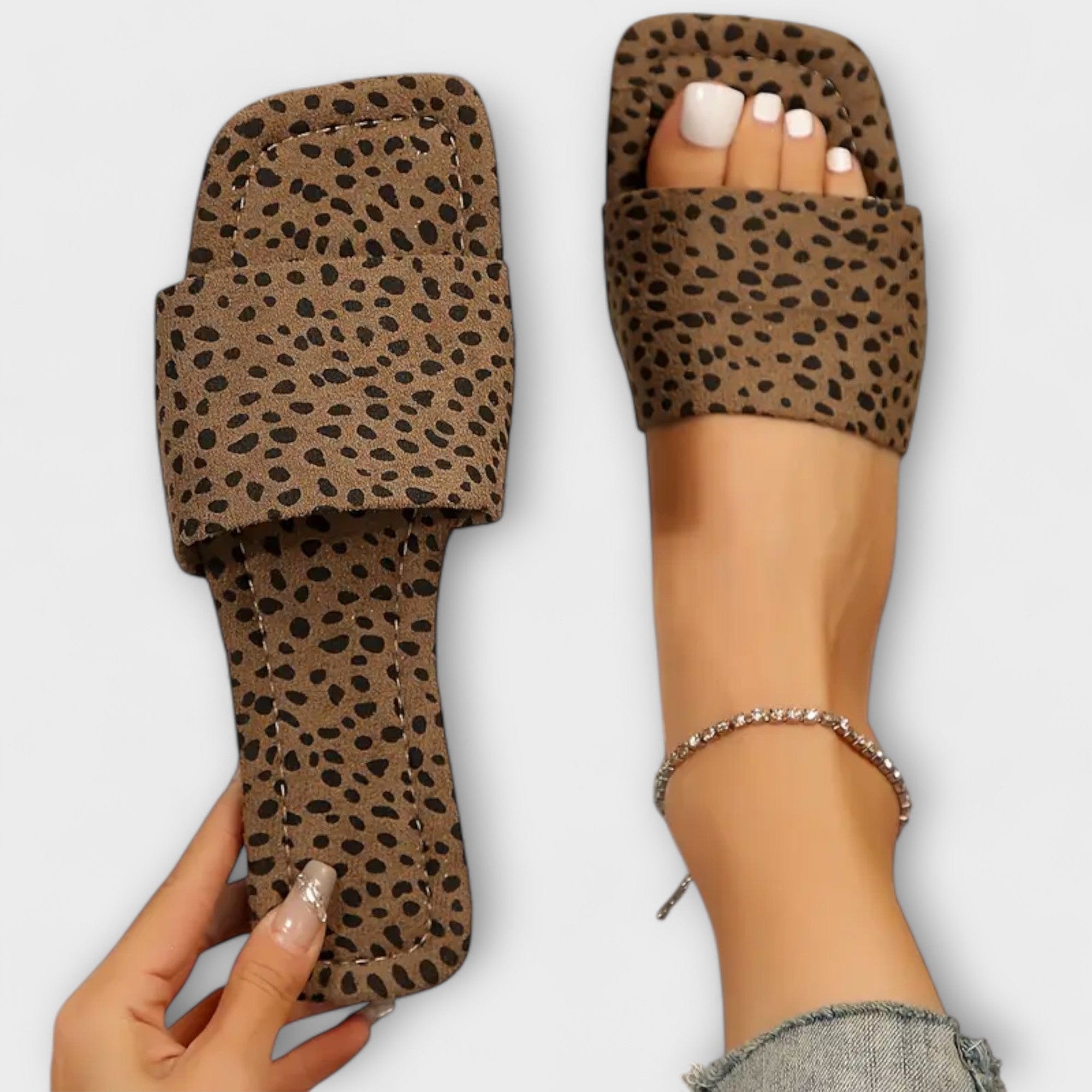 Elisabete | Leopardo rašto mokasinai